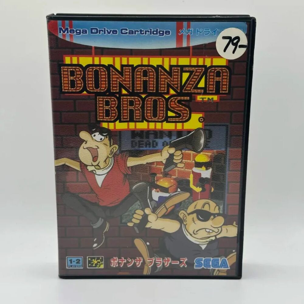 Bonanza Bros (Sega Mega Drive, 1991) CIB